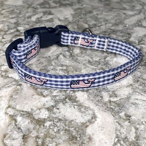 Vineyard Vines dog collar